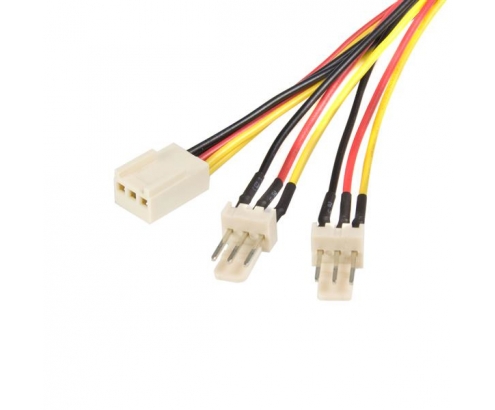 StarTech.com Cable de 30cm multiplicador divisor de alimentación TX3 para Ventiladores - Multicolor