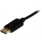 StarTech.com Cable de 3m Adaptador DisplayPort a HDMI - 4K 30Hz Negro 