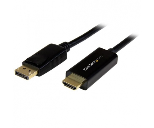 StarTech.com Cable de 3m Adaptador DisplayPort a HDMI - 4K 30Hz Negro 