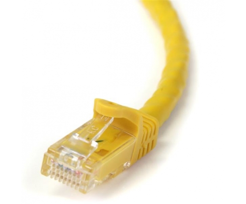 StarTech.com Cable de 3m Amarillo de Red Gigabit Cat6 Ethernet RJ45 sin Enganche - Snagless - N6PATC3MYL
