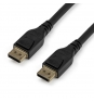 StarTech.com Cable de 3m DisplayPort 1.4 Macho a Macho - Certificado VESA Negro 