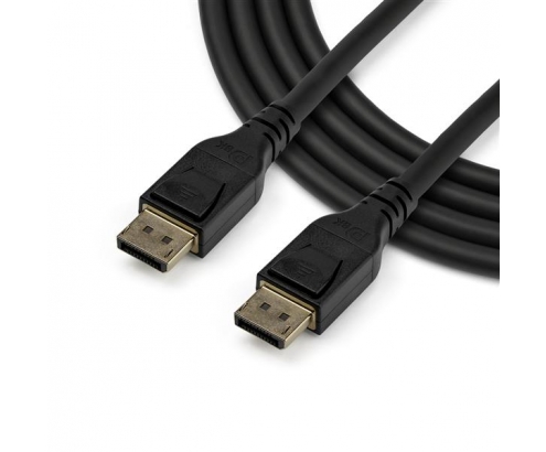 StarTech.com Cable de 3m DisplayPort 1.4 Macho a Macho - Certificado VESA Negro 