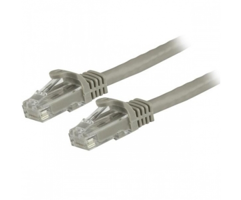 StarTech.com Cable de 3m Gris de Red Gigabit Cat6 Ethernet RJ45 sin Enganche - Snagless - N6PATC3MGR