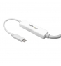 StarTech.com Cable de 3m USB-C a DisplayPort - 4K 60Hz - Blanco