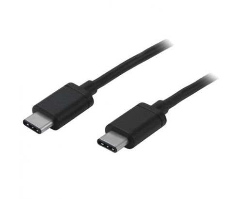 StarTech.com Cable de 3m USB-C a USB-C Macho a Macho USB 2.0 - Cable Cargador para Móvil USB-C - Negro