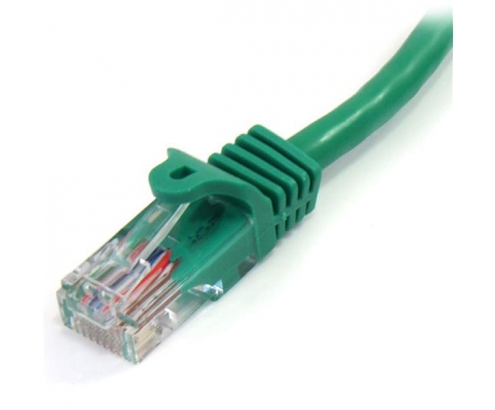 StarTech.com Cable de 3m Verde de Red Fast Ethernet Cat5e RJ45 sin Enganche - Cable Patch Snagless