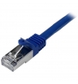 StarTech.com Cable de 50cm de Red Cat6 Ethernet Gigabit Blindado SFTP - Azul N6SPAT50CMBL