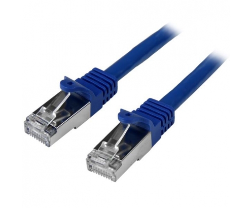 StarTech.com Cable de 50cm de Red Cat6 Ethernet Gigabit Blindado SFTP - Azul N6SPAT50CMBL