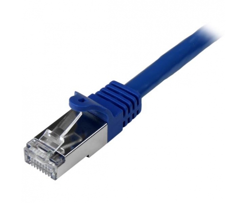 StarTech.com Cable de 50cm de Red Cat6 Ethernet Gigabit Blindado SFTP - Azul N6SPAT50CMBL