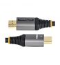StarTech.com Cable de 50cm HDMI 2.1 8K - Cable HDMI Certificado de Ultra Alta Velocidad - 48Gbps - 8K 60Hz - 4K 120Hz - HDR10+ - eARC - Cable HDMI Ult