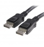 StarTech.com Cable de 5m DisplayPort 4K HBR2 con Cierre de Seguridad - 2x Macho DP negro 