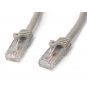 StarTech.com Cable de 5m Gris de Red Gigabit Cat6 Ethernet RJ45 sin Enganche - Snagless - N6PATC5MGR