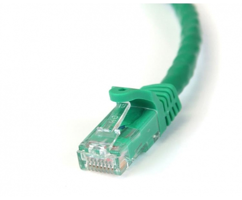StarTech.com Cable de 5m Verde de Red Gigabit Cat6 Ethernet RJ45 sin Enganche - Snagless - N6PATC5MGN