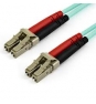 StarTech.com Cable de 7m de Fibra Í“ptica Multimodo Dúplex 50/125 LC a LC - Aqua - OM4 - LSZH