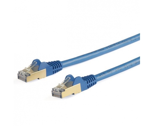 StarTech.com Cable de 7m de Red Ethernet CAT6a Azul RJ45 STP