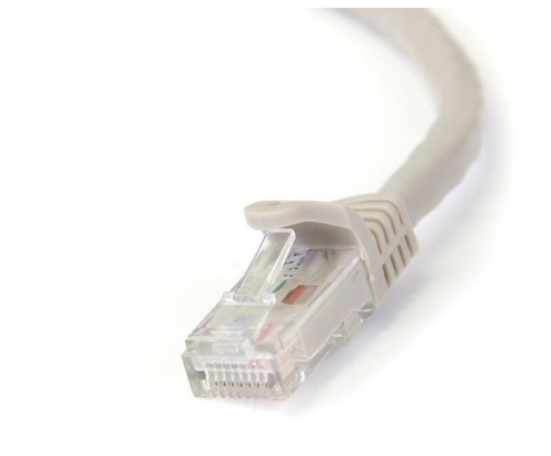 StarTech.com Cable de 7m Gris de Red Gigabit Cat6 Ethernet RJ45 sin Enganche - Snagless - N6PATC7MGR