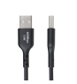 StarTech.com Cable de Carga USB-A a USB-C de 15cm - Cable Cargador USB-A a USB Tipo C - Cable USB 2.0 - 3A - Recubrimiento de TPE - Cable de Sincroniz