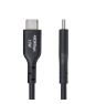StarTech.com Cable de Carga USB-A a USB-C de 15cm - Cable Cargador USB-A a USB Tipo C - Cable USB 2.0 - 3A - Recubrimiento de TPE - Cable de Sincroniz