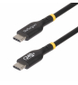 StarTech.com Cable de Carga USB-C de 1m - Cable USB Tipo C - Certificación USB-IF - PD de 240W EPR - Cable USB 2.0 USB-C de Carga para Portátiles - 