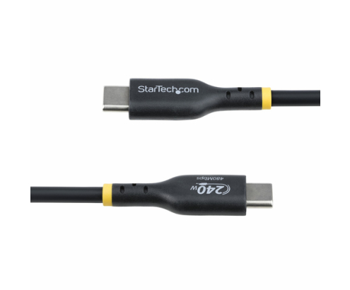 StarTech.com Cable de Carga USB-C de 3m - Cable USB Tipo C - Certificación USB-IF - PD de 240W EPR - Cable USB 2.0 USB-C de Carga para Portátiles - 