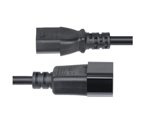 StarTech.com Cable de Extensión de Alimentación C14 a C13 4,5m - Cable de Alimentación C14 a C13 para PDU - Cable Alargador de Alimentación - 15A 