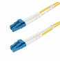 StarTech.com Cable de Fibra Í“ptica Dúplex LC a LC (UPC) OS2 Monomodo de 50m - 9/125Âµm - 10G - Resistente a Dobleces - Low Insertion Loss - Cable LS