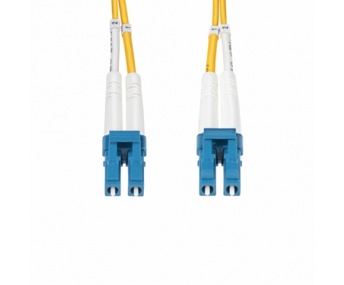 StarTech.com Cable de Fibra Í“ptica Dúplex LC a LC (UPC) OS2 Monomodo de 50m - 9/125µm - 10G - Resistente a Dobleces - Low Insertion Loss - Cable LS