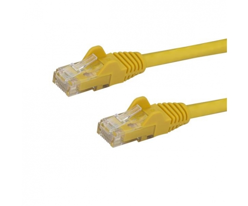 StarTech.com Cable de red 2m Amarillo Gigabit Cat6 Ethernet RJ45 sin Enganche - Snagless - N6PATC2MYL