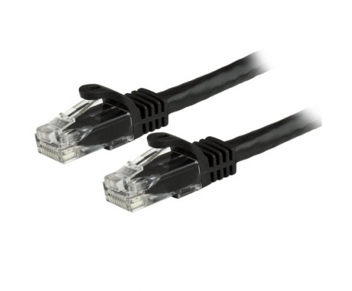 StarTech.com Cable de Red Cat6 con Conectores Snagless RJ45 - 30.4m Negro - N6PATCH100BK