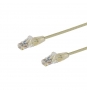 StarTech.com Cable de red CAT6 UTP Delgado con Conectores RJ45 sin Enganches - 2.5m Gris