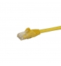 StarTech.com Cable de Red de 0,5m Amarillo Cat6 UTP Ethernet Gigabit RJ45 sin Enganches - N6PATC50CMYL 