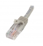 StarTech.com Cable de Red de 7m Gris Cat5e Ethernet RJ45 sin Enganches