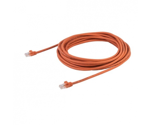 StarTech.com Cable de Red de 7m Naranja Cat5e Ethernet RJ45 sin Enganches