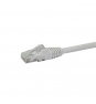 StarTech.com Cable de Red Ethernet Cat6 Snagless de 1m Blanco - Cable Patch RJ45 UTP - N6PATC1MWH