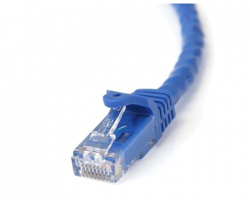 StarTech.com Cable de Red Ethernet RJ45 Snagless Sin Enganches UTP Cat 6 Gigabit - 15m Azul