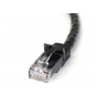 StarTech.com Cable de Red Ethernet RJ45 Snagless Sin Enganches UTP Cat 6 Gigabit - 15m Negro