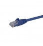 StarTech.com Cable de Red Ethernet Snagless Sin Enganches Cat 6 Gigabit 1m - Azul- N6PATC1MBL