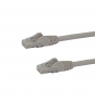 StarTech.com Cable de Red Gigabit Cat6 Ethernet RJ45 sin Enganche Snagless - 10m Gris