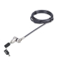 StarTech.com Cable de Seguridad con Candado Universal 3 en 1 para Portátil - Cable Antirrobo Compatible con Noble Wedge&reg;/Nano/K-Slot para Portát