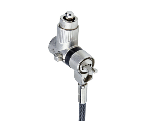 StarTech.com Cable de Seguridad con Candado Universal 3 en 1 para Portátil - Cable Antirrobo Compatible con Noble Wedge®/Nano/K-Slot para Portát