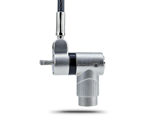 StarTech.com Cable de Seguridad con Candado Universal 3 en 1 para Portátil - Cable Antirrobo Compatible con Noble Wedge®/Nano/K-Slot para Portát