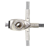 StarTech.com Cable de Seguridad Delgado para Portátil Compatible con Noble Wedge® de 1,5m - Cable Antirrobo para Portátil con Candado de de Llave -