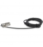 StarTech.com Cable de seguridad para portatil con bisagra giratoria con candado de combinacion de 4 digitos negro plata LTLOCK4D