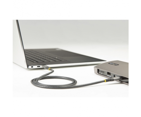 StarTech.com Cable de USB-C de 5Gbps - 2 m Negro, Gris