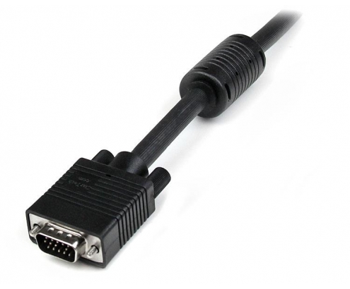 StarTech.com Cable de VÍ­deo VGA Coaxial de Alta Resolución para Monitor - HD15 Macho a HD15 Macho - 10m Negro