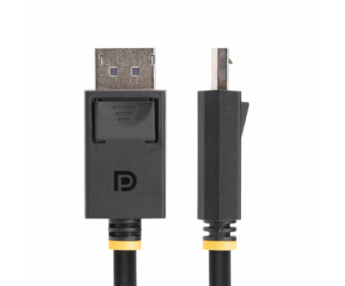 StarTech.com Cable DisplayPort 2.1 de 2m - Certificación VESA - Cable DisplayPort DP40 - UHBR10/HDR/DSC 1.2a/HDCP 2.2 - 8K 60Hz - DP 2.1 - M/M