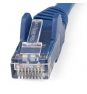 StarTech.com Cable Ethernet CAT6 de 3m - LSZH - Cable de Red de 10 Gigabits de 650MHz y PoE de 100W UTP sin Enganches (Snagless) con Alivio de Tensió 