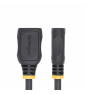 StarTech.com Cable HDMI 2.0 de Extensión Alargador de 18in (0,5m) - Cable HDMI de Alta Velocidad Ahorrador de Puertos - 4K 60Hz - Cable Extensor HDMI