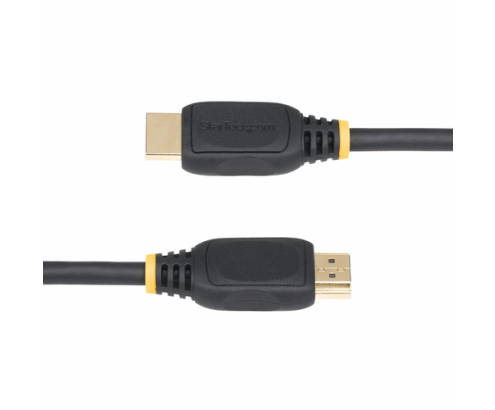 StarTech.com Cable HDMI 2.0 de Extensión Alargador de 18in (0,5m) - Cable HDMI de Alta Velocidad Ahorrador de Puertos - 4K 60Hz - Cable Extensor HDMI