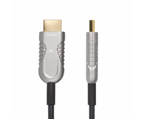 StarTech.com Cable HDMI 2.1 HÍbrido Activo Í“ptico AOC de 15,2m - CMP Plenum - Cable HDMI 2.0/2.1 de Ultra Alta Velocidad 8K de Fibra Í“ptica - 48Gbp